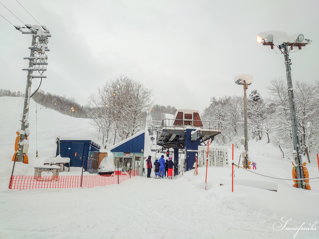 美唄国設スキー場　12月観測史上最深の積雪量を観測した美唄へ。そして、再びの豪雪で全面パウダーゲレンデに！